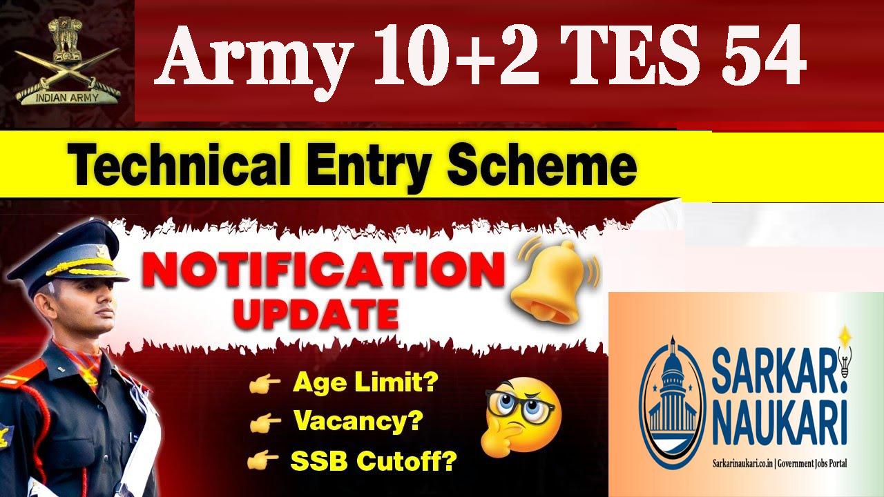 Army 10+2 TES 54 Online Form