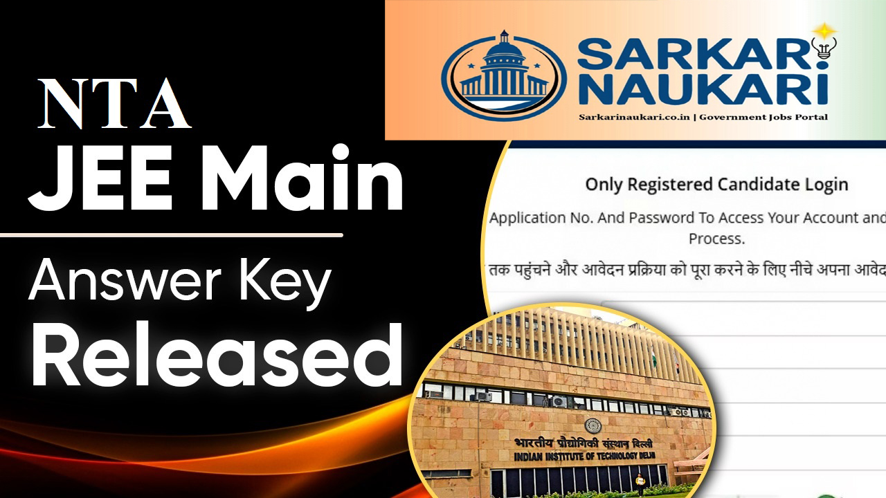 NTA JEEMAIN April 2025 Final Answer Key